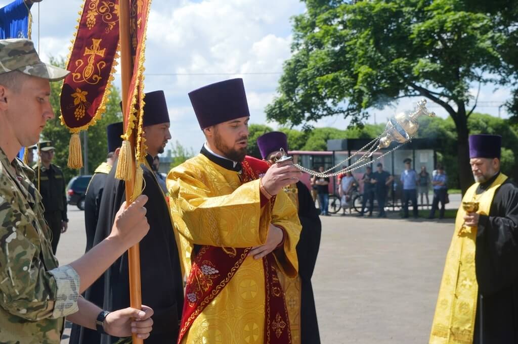 Крестный ход "Церковь и армия" Барановичи МЧС